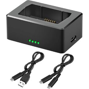 Hanatora Battery USB Charger مع PD/QC3.0 لـ DJI Mini 4/3 Pro ، Mini 3 بدون طيار ، إكسسوارات مركز الشحن