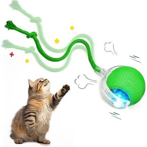 كرة لعبة Cat Rolling التفاعلية ، Chewie 360 ​​° Smart Automatic