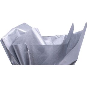 صنعت في الولايات المتحدة الأمريكية 50 ورقة أحادية الجانب حزمة ورق الأنسجة المعدنية ، 20 "× 30" (الذهب)