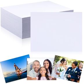 Fainne 400 ورقة ورقة صورة 8.5 × 11 في الوجه المزدوج اللامع 54 رطلاً 9.5mil 200gsm ورقة صورة لامعة لبطاقات طباعة الحبر صنع الصور التقويم طباعة بطاقة تحية