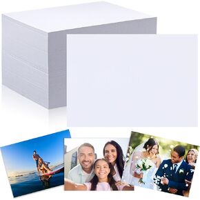 Fainne 400 Sheets Photo Photo Photo 5x7 in Glossy Double -Side 54 £ 9.5mil 200GSM Photo Paper Paper Stock for Inkjet Printing Print