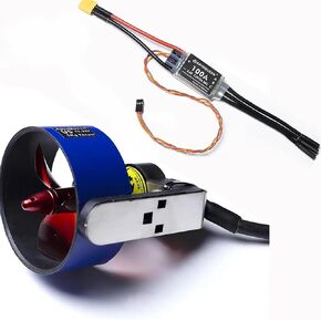 U5 تحت الماء Trouster 12-24V 800W محرك بدون فرش 7 كجم (15.4 رطل) مع 100A ESC للقوارب القابلة للنفخ ، rovs ، قوارب الكاياك (CW Trouster)