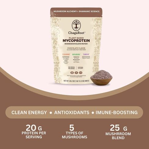 Mycoprotein Powder Vanilla, 800 Gram in Saudi Arabia