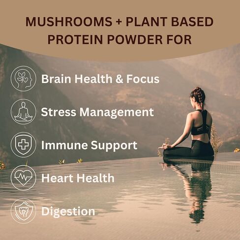 Mycoprotein Powder Vanilla, 800 Gram in Saudi Arabia