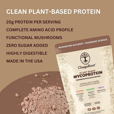 Mycoprotein Powder Vanilla, 800 Gram in Saudi Arabia