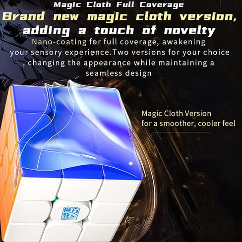 Willking MoYu RS3M V5 Ball CORE UV with MoYu’s New Robot Cube Stand Moyu rs3 m UV Coated Flagship 3x3 V5 UV Coated Glossy Surface 2023 Flagship 3x3 Magnetic Speed Cube in Kuwait