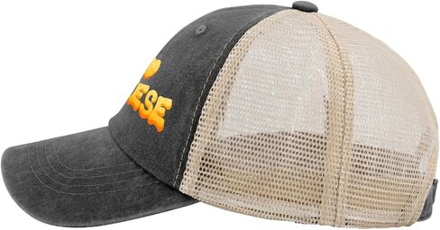 I Love Cheese Golf for The True Cheese Aficionado Hat Women’s Hat Pigment Black Dad Hats for Men Gifts for Boyfriends Workout Cap in Saudi Arabia