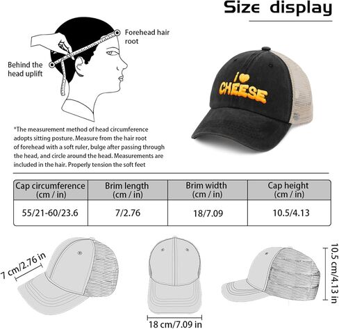I Love Cheese Golf for The True Cheese Aficionado Hat Women’s Hat Pigment Black Dad Hats for Men Gifts for Boyfriends Workout Cap in Saudi Arabia