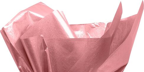 Made in USA 50-Sheet One-Sided Metallic Gift Tissue Paper Pack, 20" X 30" (Gold) in Saudi Arabia