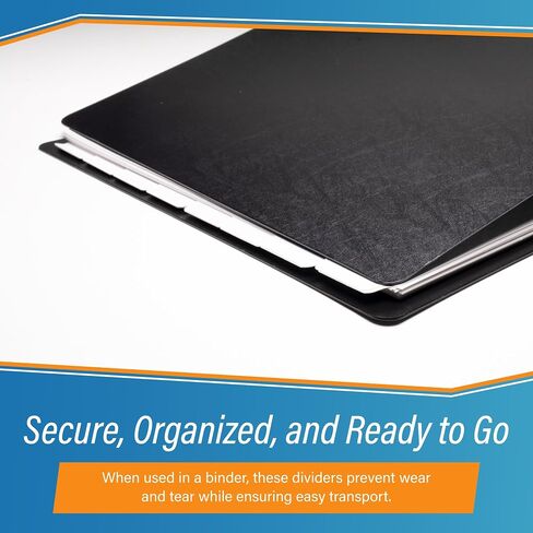 11x17 White 8 Tabbed Dividers Extra Long (16 per Package) with Holes in Saudi Arabia