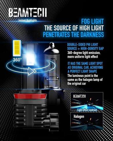 BEAMTECH 9007 Bulb HB5 Fog Light or Atvs in Kuwait