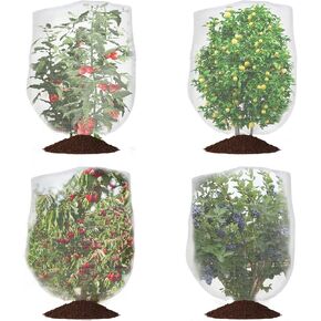 Trellis Netting, CANAGROW Heavy-Duty Garden Plant Trellis Netting for Climbing Plants, Outdoor Indoor Grow Net for Beans Tomatoes Peas Pumpkin Flowers, 6x15ft, 1 Pack