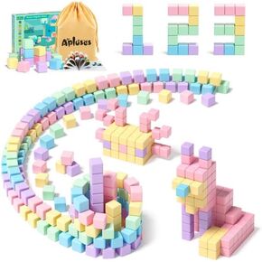 77pcs blokcs المغناطيسية - ألعاب فتاة صغيرة ، كتل بناء المغناطيس ، ألعاب التوحد الحسية في الهواء الطلق للأولاد والبنات البالغ من العمر 3-5 سنوات ، يجب أن يكون الفصول الدراسية للمغناطيسية للأطفال الذين تتراوح أعمارهم بين 3+