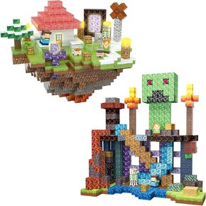 360pcs حزمة ألعاب المبنى المغناطيسي من 2 ، 160pcs + 200pcs