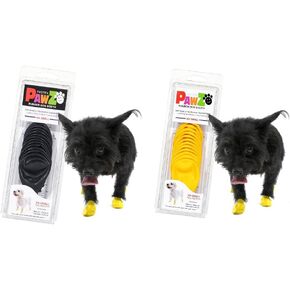 PawZ Dog Boots XX-Small | 24 Boots Yellow and Black
