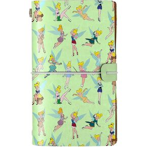 Tinkerbell Gift Tinkerbell A6 Size Leather Leather Journal Lovel Cartoon Gift Pixie Fairy Tale Gail