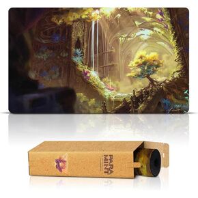 Life From the Loam (Sitched) - MTG Playmat by Asur Misoa - متوافق مع Magic the Gathering Playmat - Play MTG ، Yugioh ، TCG - Play Play Play Mat Arts Designs