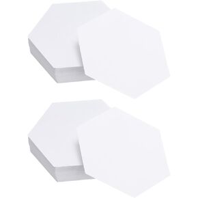 HARFINGTON 200 COUNT hexagon paper paper paper for kilting ، قالب تفكيك الورق الإنجليزي بحجم 2 بوصة ، قطع الورق الأساسية لوازم خياطة خياطة DIY