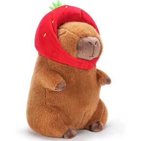 Capybara Plush Toy - Ultra Soft Stuffed Animal, Cute Realistic Design, Safe & Huggable for Kids, Adults, Pet Lovers (12"/30cm)