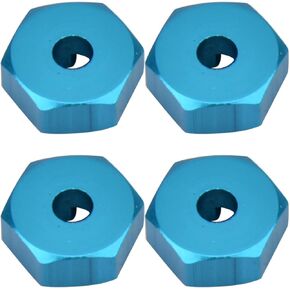 RC Wheel Hex Hubs, 7mm to 12mm Metal Wheel Hex Hub Drive Adapter for WLtoys RC Model Car Upgrade Replacement Parts