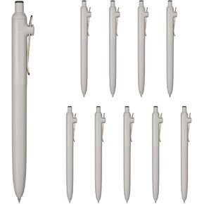 三菱鉛筆 Uniball ZENTO Basic Model Rollerball Pen, Extra Fine 0.38mm, Water-Based Black Ink, Ultra-Smooth with Reduced Friction, Pack of 10 (UBNZS38.24)