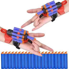 Spider Web Shooters 2 مجموعة قاذفة معصم مع قفازات العنكبوت سلة عيد الفصح أسواق Cosplay ديكورات عيد ميلاد الحفلة تفضل ألعاب الأزياء للأولاد 4-6