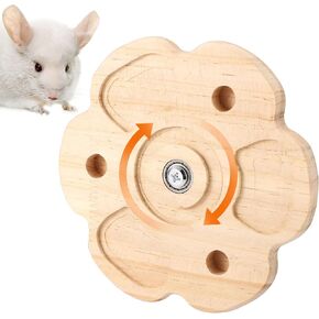 لعبة Chinchilla Toy ، Thinchilla Chew Toy Toy Interactive Cage Associed for small whamster hamster gerbil rat rabbit muinea peet styp (style style style)