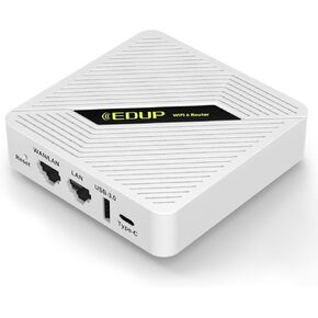 EDUP Starlink Gen 3 Mount, Starlink Mount for Starlink Gen 3 Router and Power Supply, Starlink Gen 3 Router Mount & Starlink Gen 3 Power Supply Mount, Starlink Gen 3 Wall Brackets Mounting Kit -White