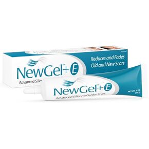 NewGel+E Advanced Silicone Scar Treatment Gel for OLD and NEW Scars w Vitamin E, for Surgery, Injury, Keloids, Burns, and Facial Blemish Scars (15 Grams)
