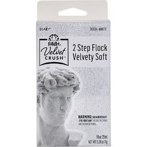 Folkart ، White Velvet Crush 2 جزء من طقم التدفق