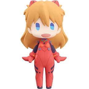 Good Smile Company Hello! Good Smile Evangelion Shikinami Asuka Langley, Non-Scale, Plastic, Pre-Painted Action Figure