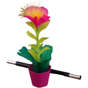 Jewelry Making Supplies LRESJJIUJ Feather Bouquet Magic, a Bouquet of Flowers Appearing Out of Thin air, Wands, Simple Magic Techniques, Toy Performances, Props, Fun Toys for Children(Large)