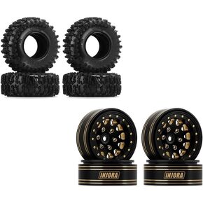تتشبث Indala S5 على 1.3 إطارات و 1.3 حافات عجلات Beadlock من أجل SCX24 TRX4M 1/18 1/24 RC UPGRADE