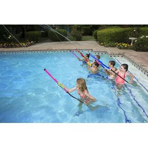 Poolmaster 72572 Water Pop Jumbo Hot Shots Power Water Launcher 33 Inch
