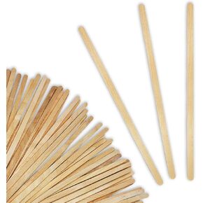 Pack of 50 7" Inch Wood Paint, Stain, Resin, Epoxy Mixing / Stir Sticks - by NetSellsIt