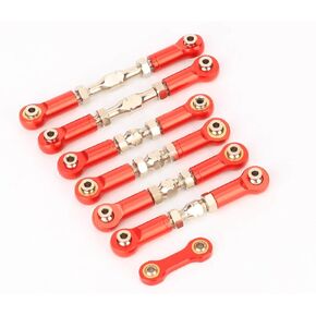 RCAWD 7PCS الصلب ارتباطات CAMBER قابلة للتعديل ل ARRMA 1/8 MOJAVE 4S BLX RINKAGE مع ترقيات سلسلة ROD النهايات