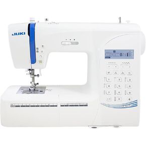 آلة خياطة Juki HZL-80HP مع Threader Ederle Threader و ONTOMATIC ONE BUTTONING ، تأتي مع علبة حمل صلبة