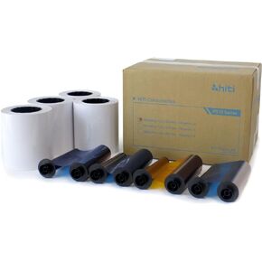 Hiti Print Kit Paper+Ribbon 510 10x15 cm 4x330 prints (إجمالي 1320 مطبوعة)