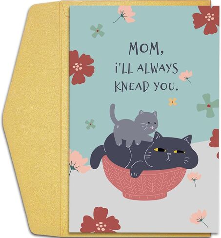 Qiliji Cute Mothers Day Card - Dino-Mite Mommy Card for Mom from Kid Toddler Baby in Saudi Arabia