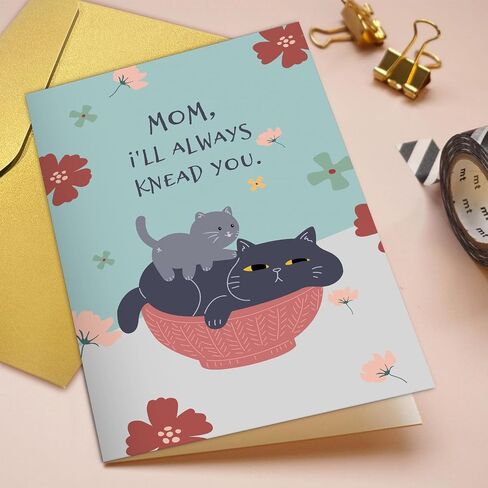 Qiliji Cute Mothers Day Card - Dino-Mite Mommy Card for Mom from Kid Toddler Baby in Saudi Arabia