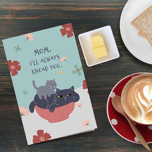 Qiliji Cute Mothers Day Card - Dino-Mite Mommy Card for Mom from Kid Toddler Baby in Saudi Arabia
