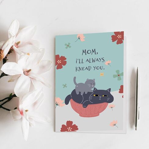 Qiliji Cute Mothers Day Card - Dino-Mite Mommy Card for Mom from Kid Toddler Baby in Saudi Arabia