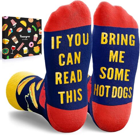 HAPPYPOP Taco Socks For Men - Funny Taco Gifts Mexican Dad, Food Socks Men, Bring Me Tacos, Mexican Socks in Saudi Arabia