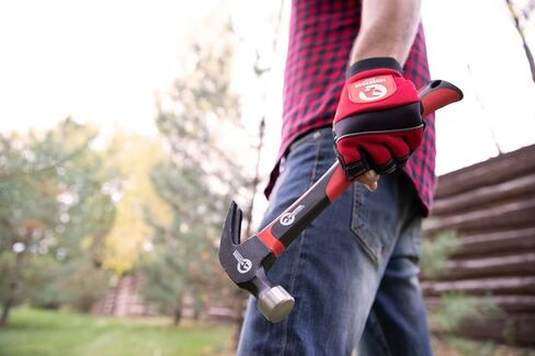 INTERTOOL Cross Peen Hammer 0.44 رطل / 7 أوقية، علبة خفيفة الوزن، مطرقة تثبيت ومطرقة، مقبض من الألياف الزجاجية ممتص للصدمات مقاس 11 بوصة HT08-0202 in Kuwait