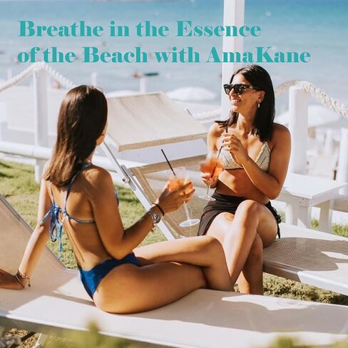 AmaKane Fragrance Oils, Beach Fragrance Oil for Candle Making, Soap Making Scents, Summer Essential Oils for Diffusers for Home 6x10 ml, Beach Linen, Salty Sea, Sunset Glow and More in Kuwait