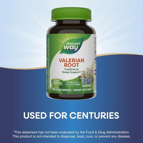 Nature's Way Valerian Root، عبوة من قطعتين، 100 قطعة، عبوتين in Kuwait
