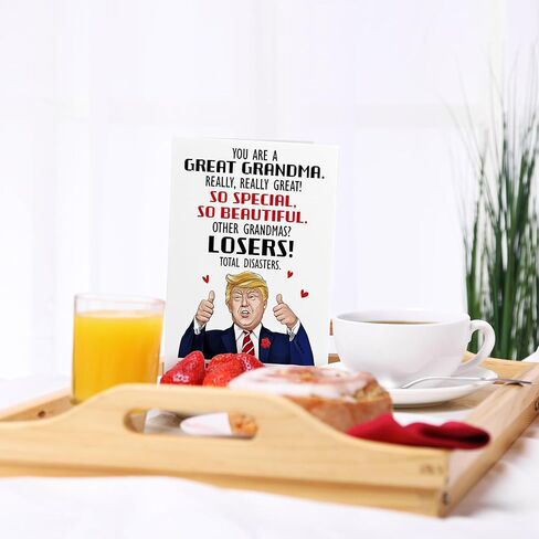 بطاقات يوم Menana Mothers For Mom - بطاقة عيد ميلاد لأمي - يوم أمهات مضحكة ، بطاقات عيد ميلاد مضحكة للأمهات من الابنة ، الابن ، الأطفال - 8.3'X 8 '' in Kuwait