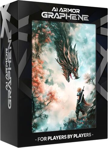 Ai Armor Graphene Series (Fantasy Dragon) - 105ct Textured Matte TCG/MTG Art Sleeves in Kuwait
