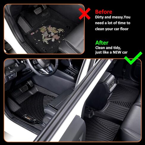Binmotor-Cargo Liner for Kia Forte 2024 2023 2022-2019, Trunk Mat for Kia Forte, Waterproof Easy to Clean Cargo Mat 2023 Kia Forte Accessories in Saudi Arabia