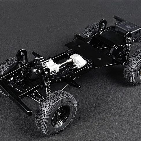 Metal D90 Single Speed Transmission Gearbox with Clockable Motor for 1/10 RC Crawler RC4WD Gelande II FJ40 G2 D110 DefenderTF2 in Saudi Arabia